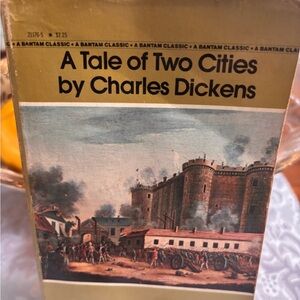 A Tale of Two Cities by Charles Dickens VTG Paperback Bantam Classic